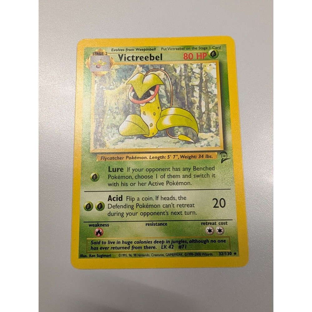 Victreebel 032/130 Base Set 2 Regular pokemon card rare Vintage